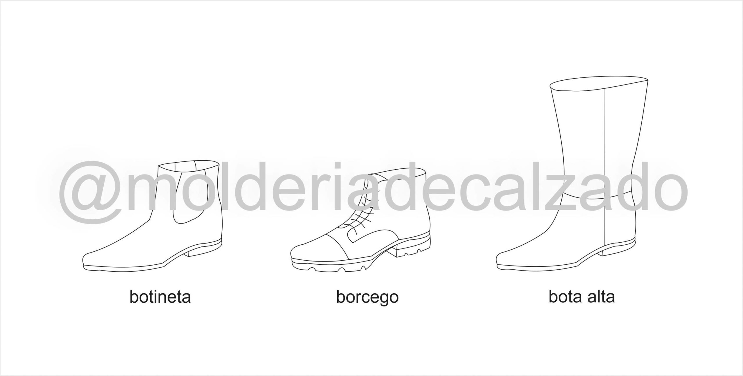 Tipos De Hormas De Calzado Tipos De Calzado Diseño De Calzado 4607